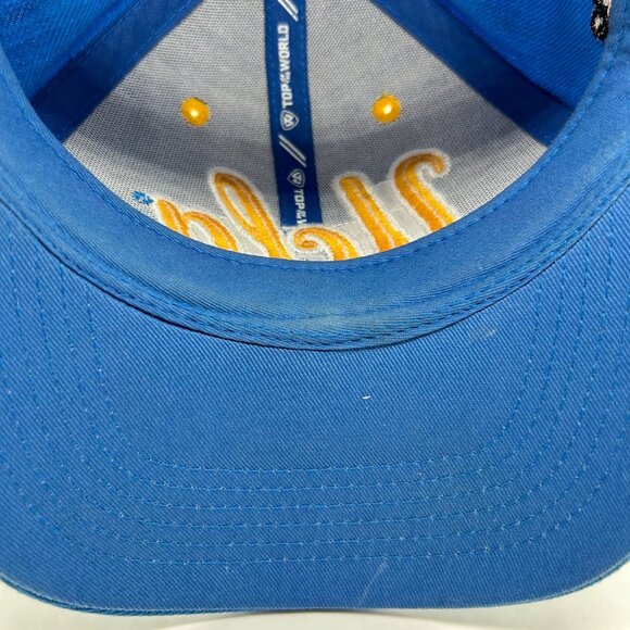 UCLA Bruins Embroidered Blue‎ Adjustable Hat By Top Of The World - Picture 8 of 10